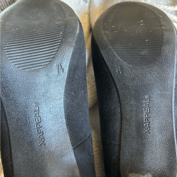 XAPPEAL Sadie Black Pump Heels Women’s Faux
Suede Size US 7.5 Career - Picture 7 of 8